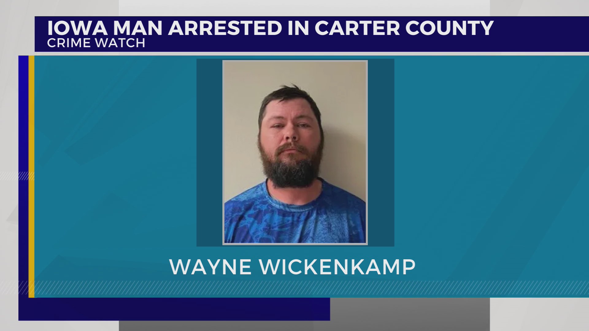 Iowa man wanted on child sex charges arrested in Carter County WJHL