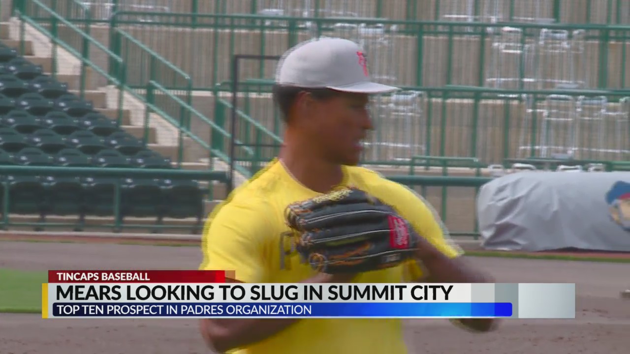 Slugger Joshua Mears ready to anchor lineup for TinCaps in 2022 WANE 15