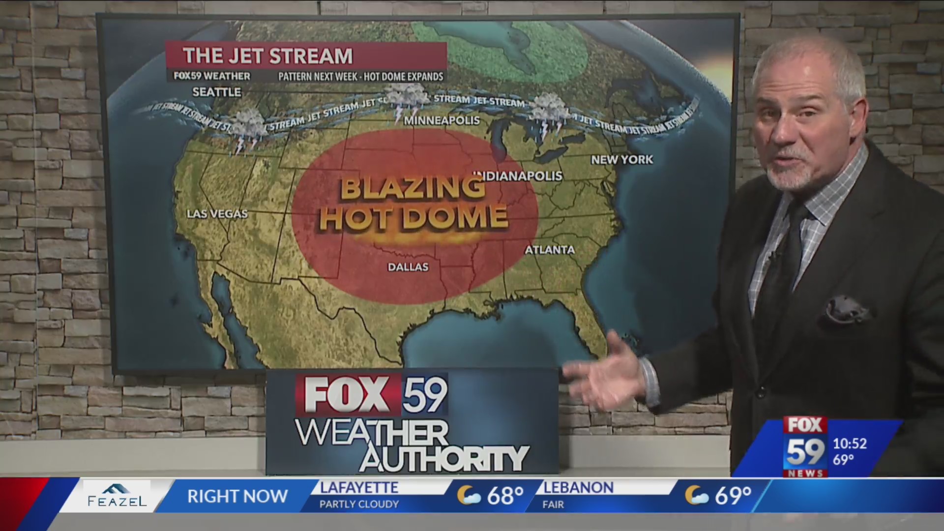 Milder air to start the weekend then pattern change – Fox 59