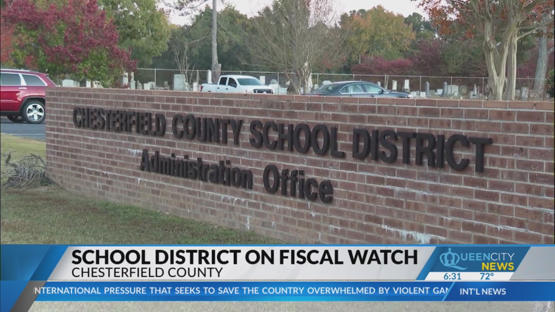 Chesterfield County School District put under Fiscal Watch by Dept. of  Education – Queen City News