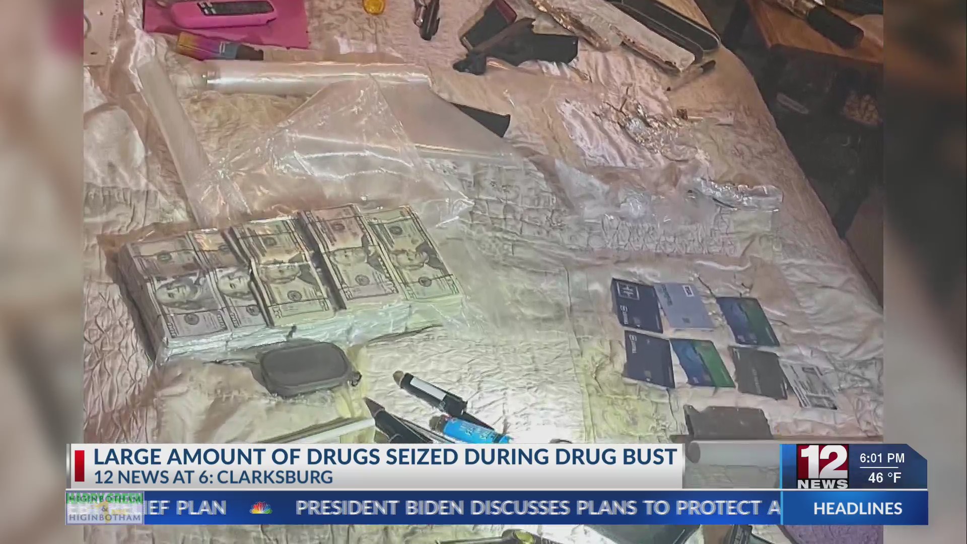 Large amount of drugs seized during Clarksburg drug bust – WBOY.com