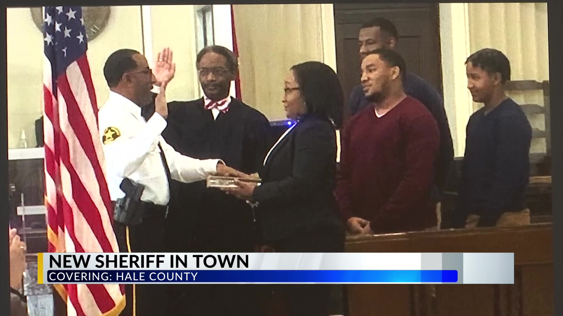 New Hale County Sheriff sworn into office CBS 42