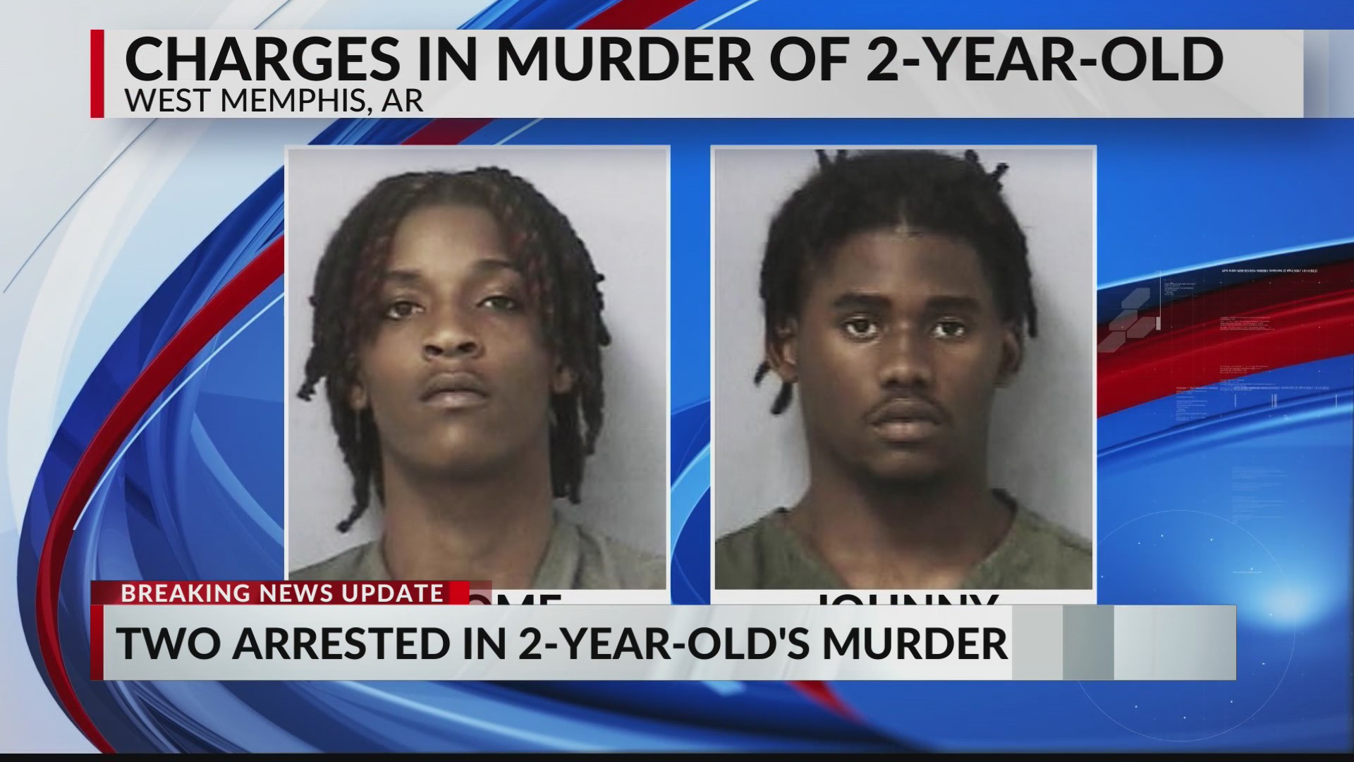 2 charged in West Memphis shooting death of 2-year-old – WREG.com