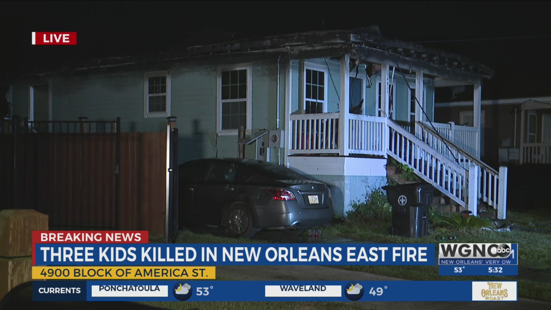 3 kids killed in New Orleans East house fire, NOPD rules homicide – WGNO