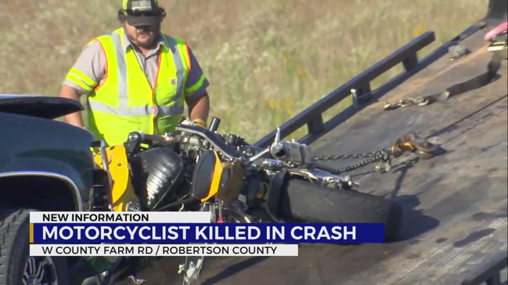 Motorcyclist dies after crash in Springfield – WKRN News 2