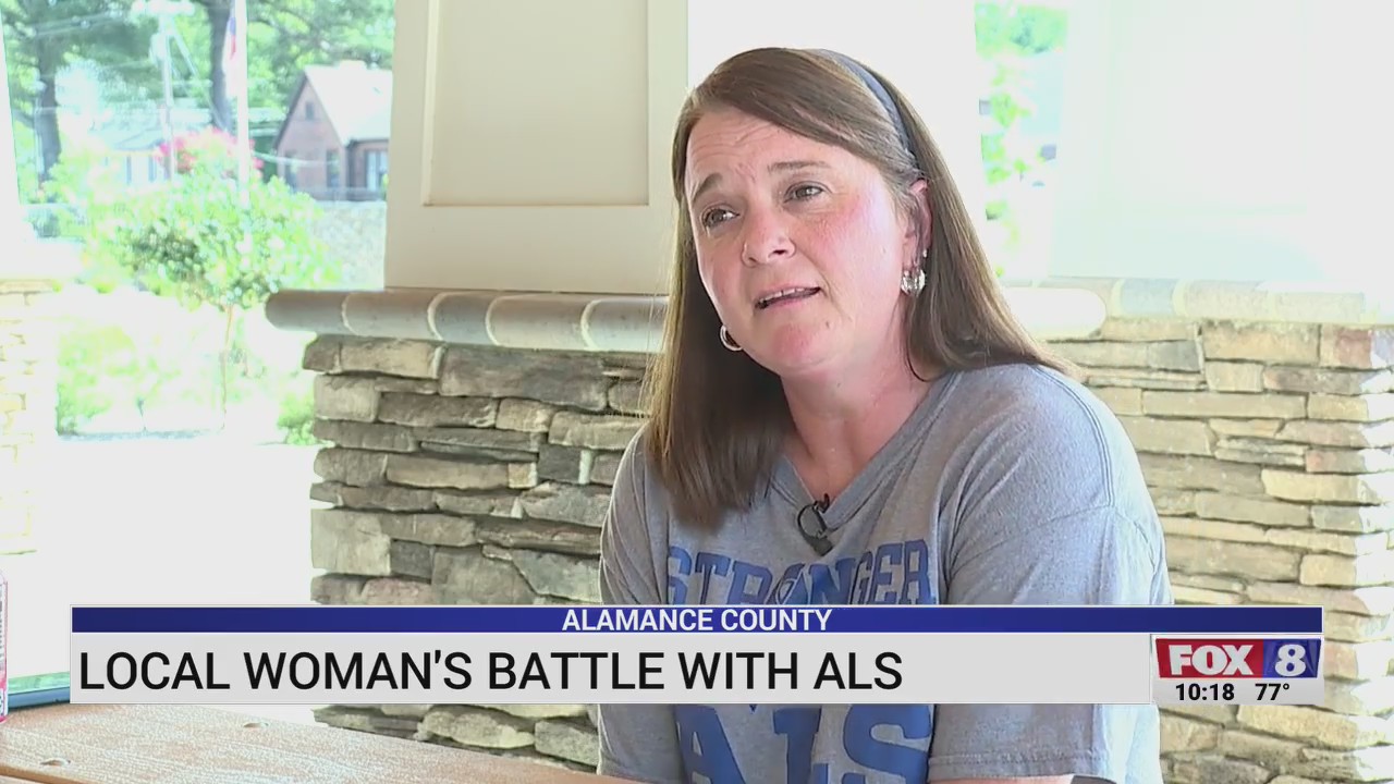 Alamance County woman battles ALS – FOX8 WGHP