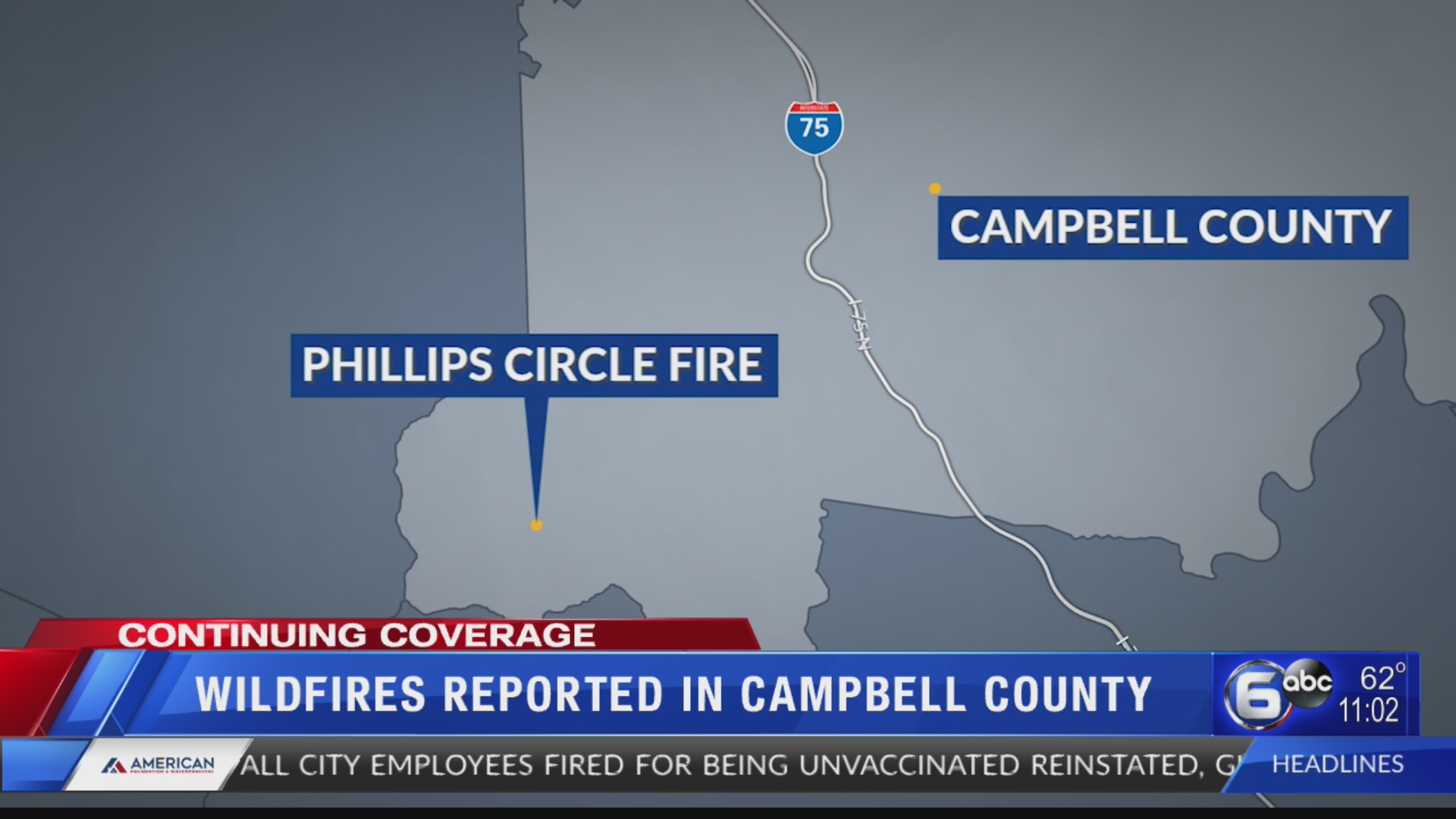Wildfires reported in Campbell County – WATE 6 On Your Side