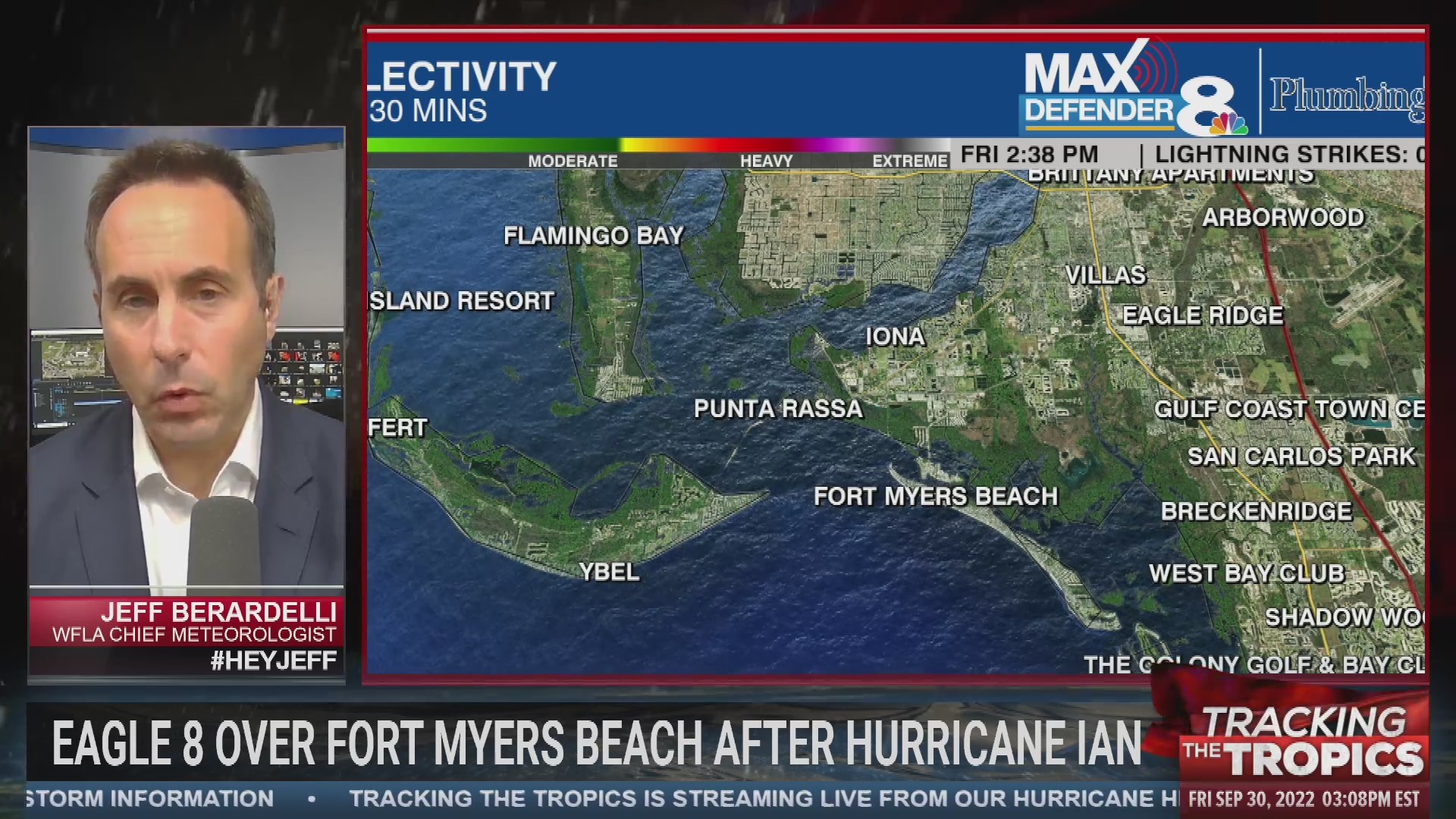 Wfla S Chief Meteorologist Jeff Berardelli Explains Why Fort Myers Was