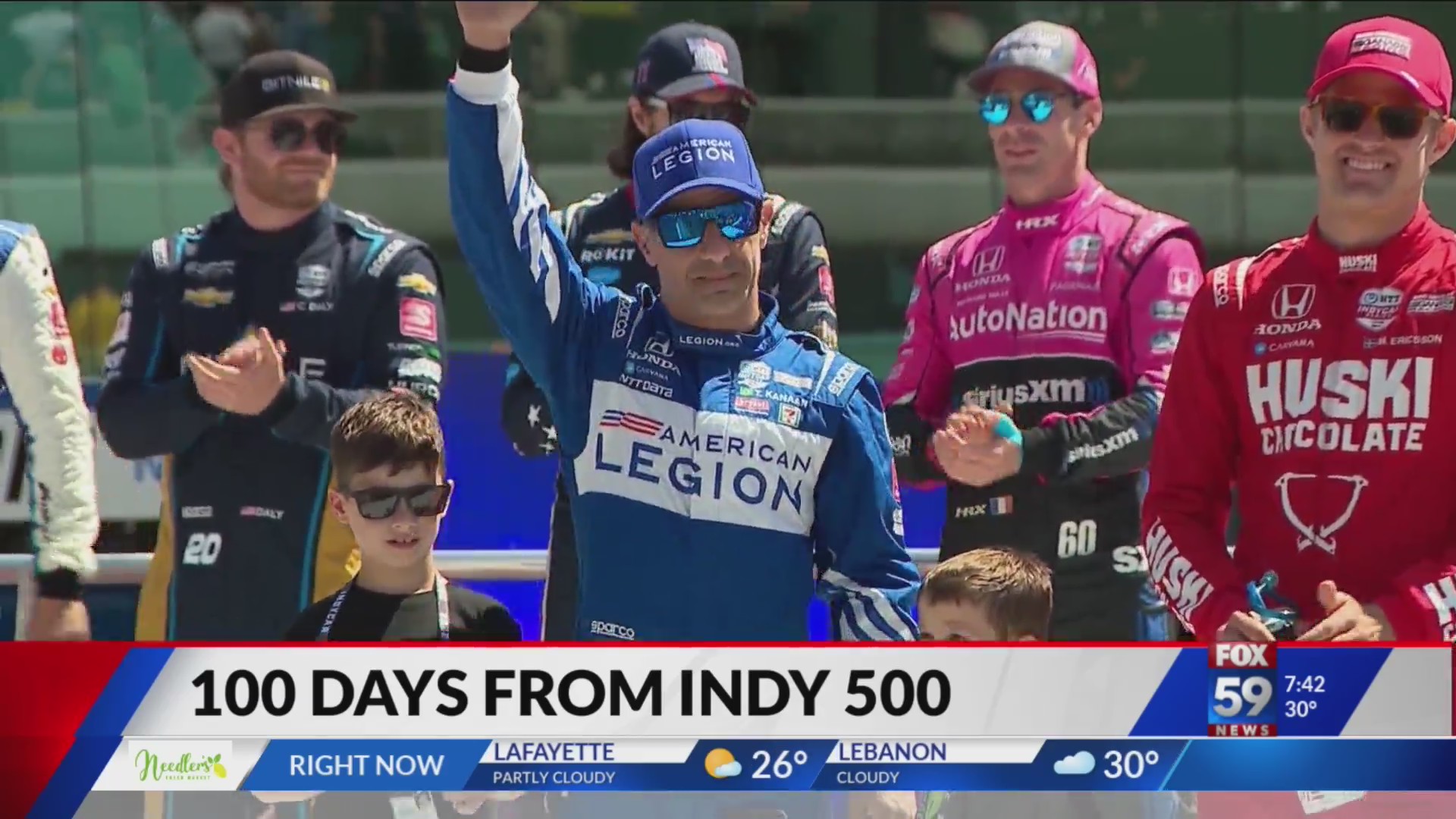 100 Days Until Indy 500 Fox 59