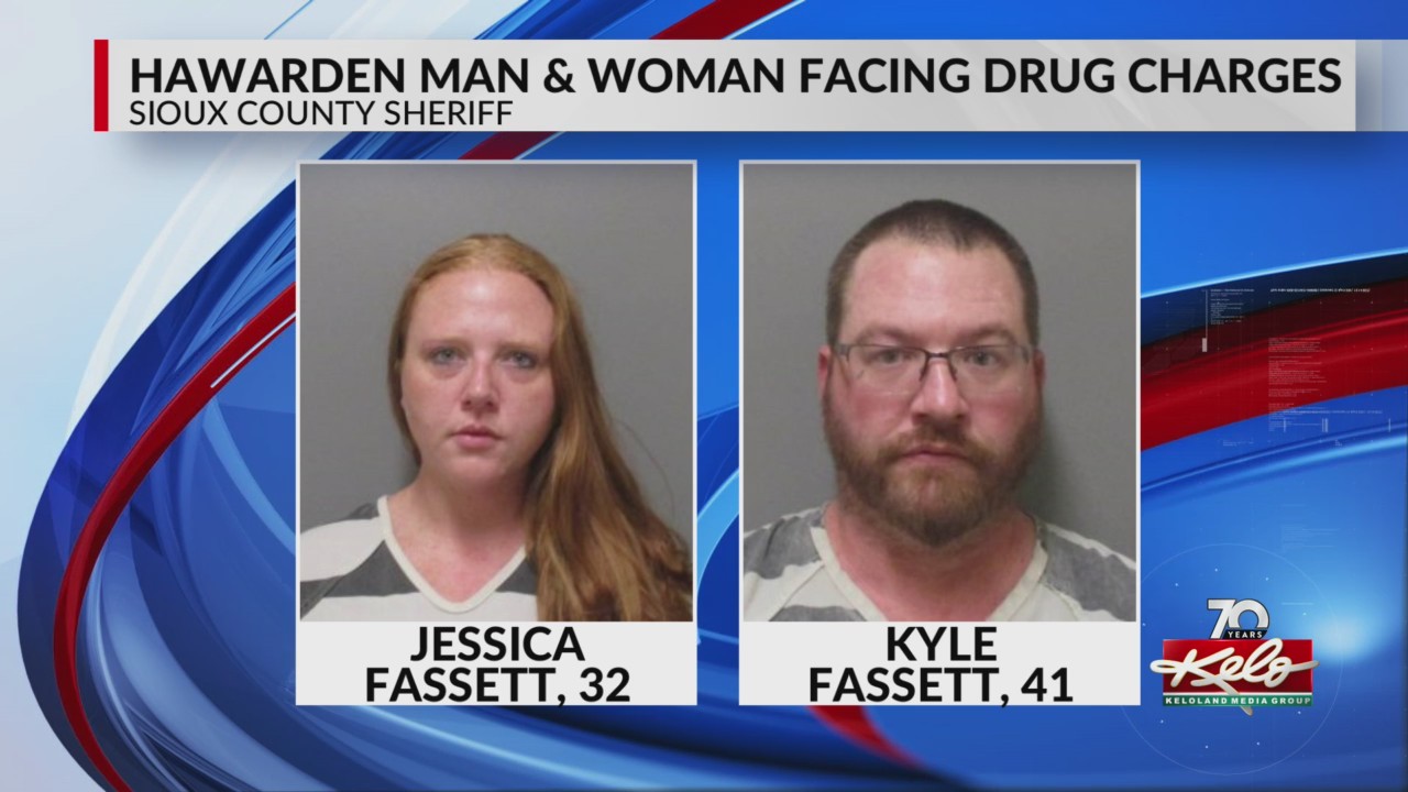 Man, woman facing drug charges – KELOLAND.com