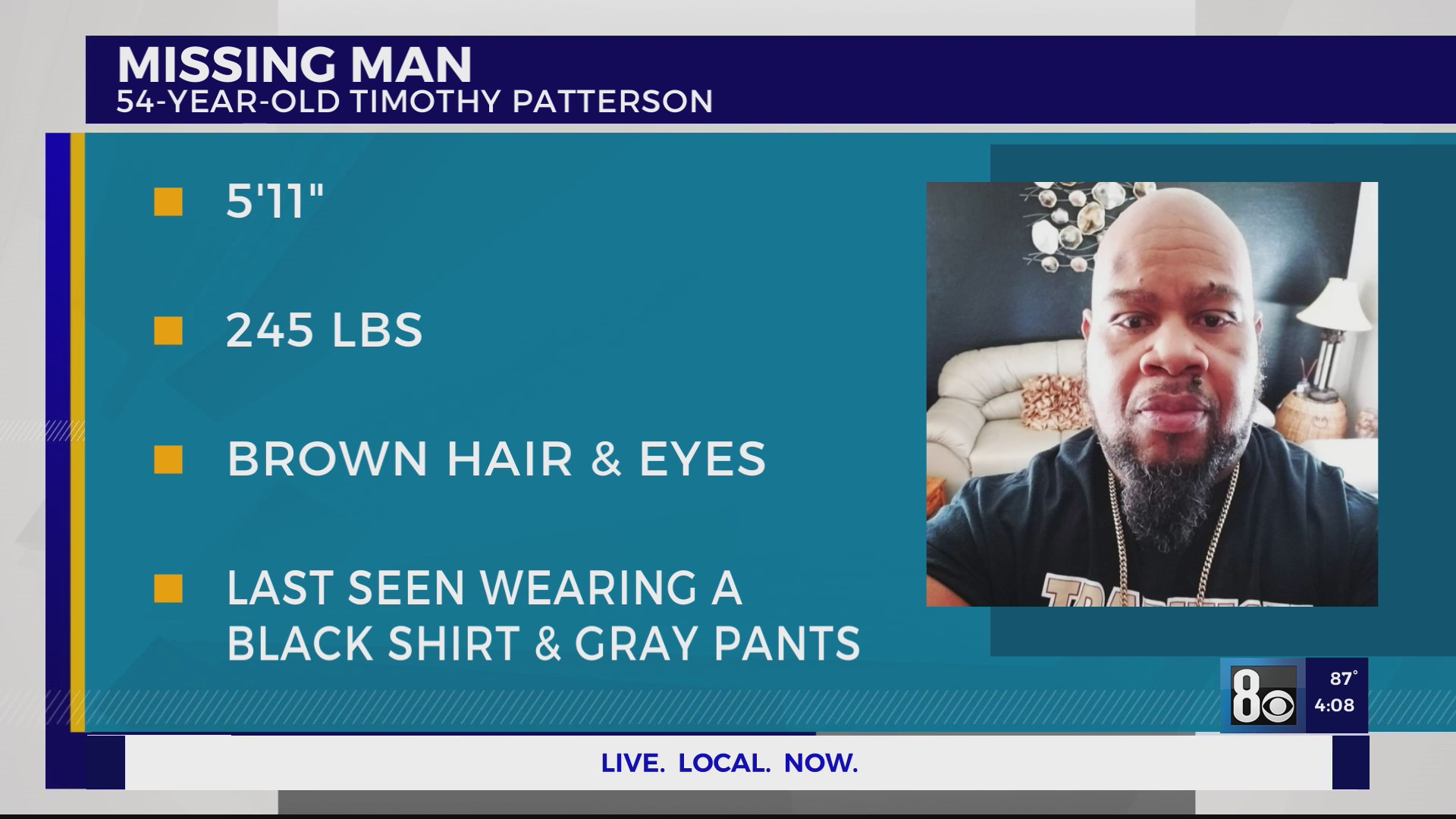 Police search for endangered man missing since Wednesday – KLAS