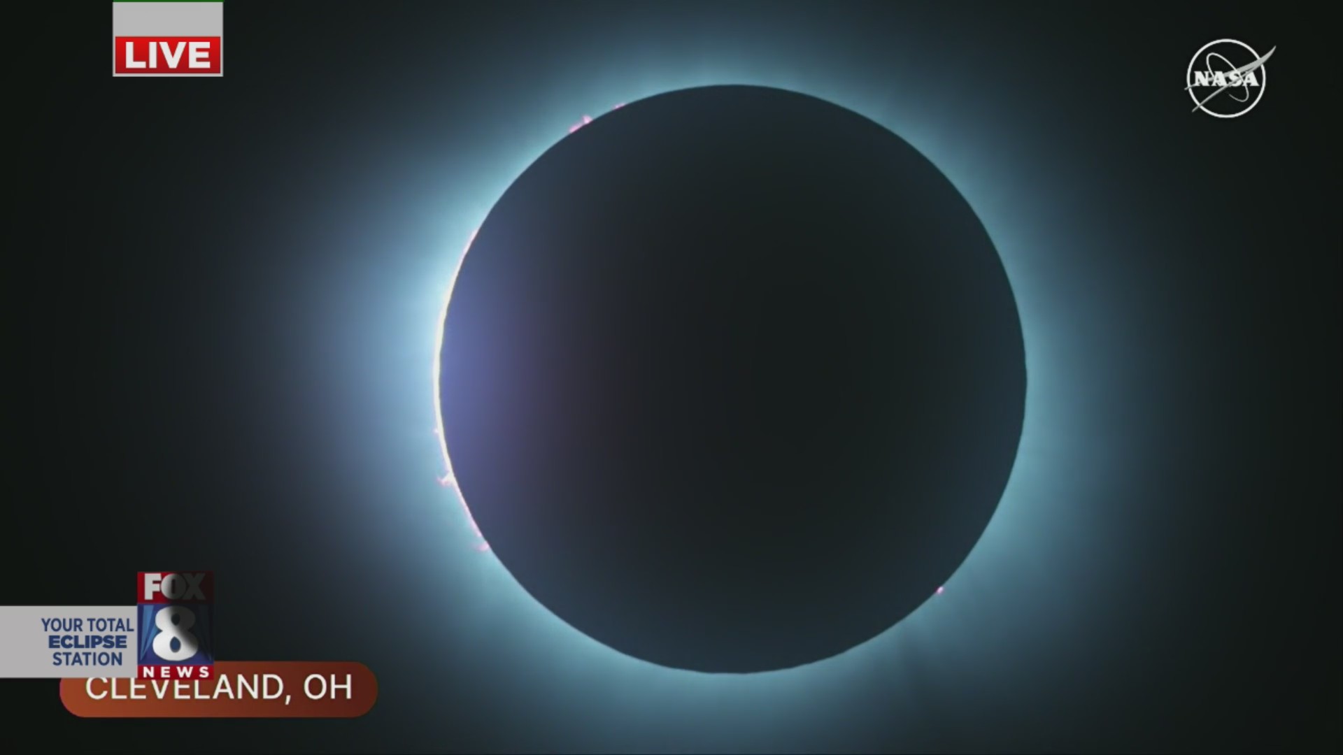 Fox 8 News anchors react to the total solar eclipse – Fox 8 Cleveland WJW