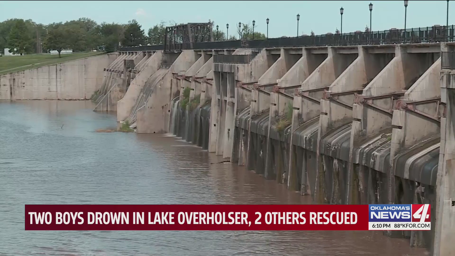 Two boys drown in Lake Overholser, 2 others rescued WKRN News 2