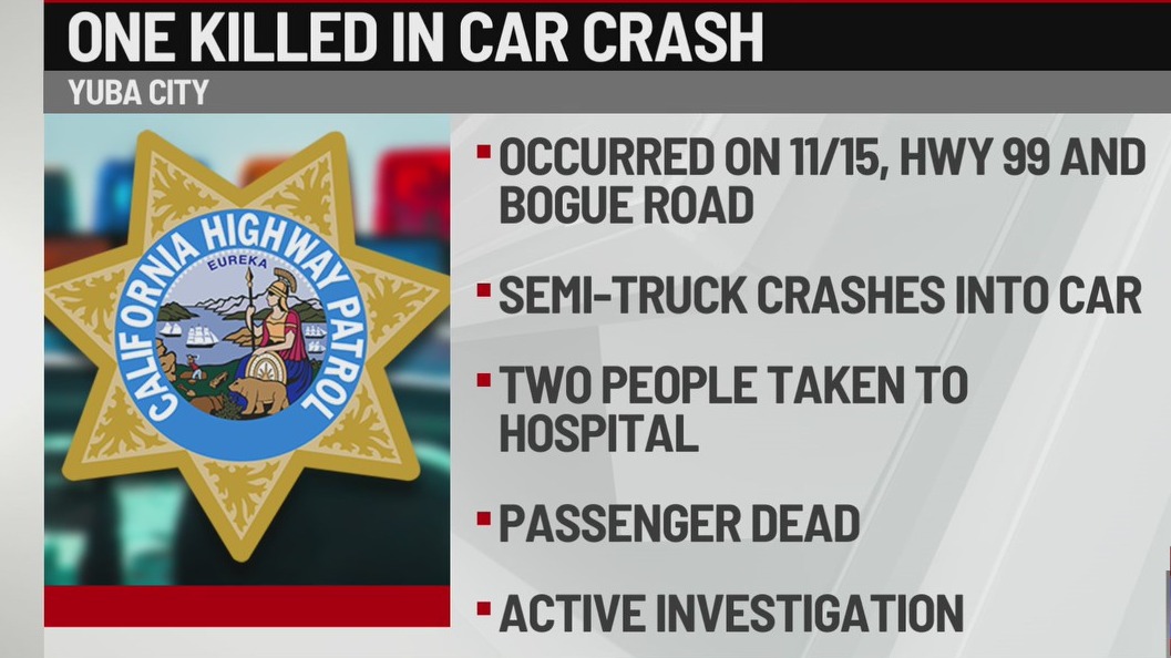 Man dies a week after Yuba City crash FOX40