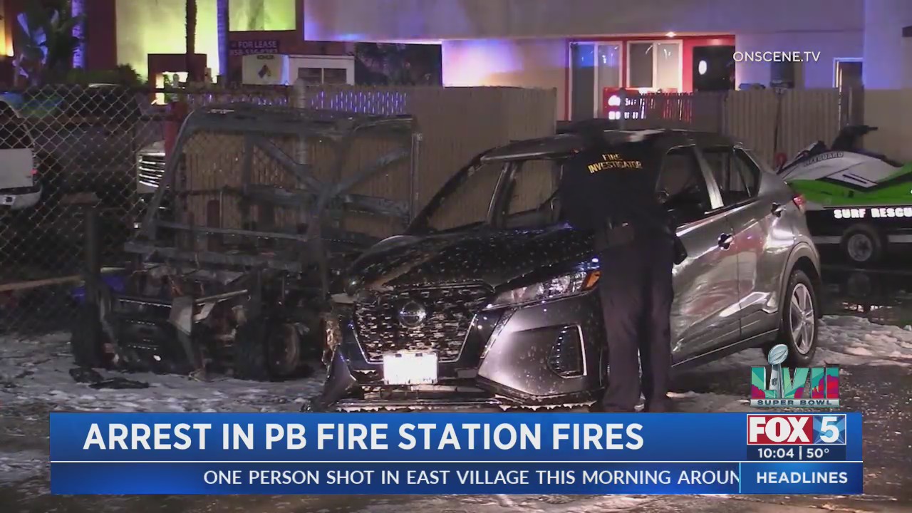 Arrest in PB Fire Station Fires – FOX 5 San Diego & KUSI News
