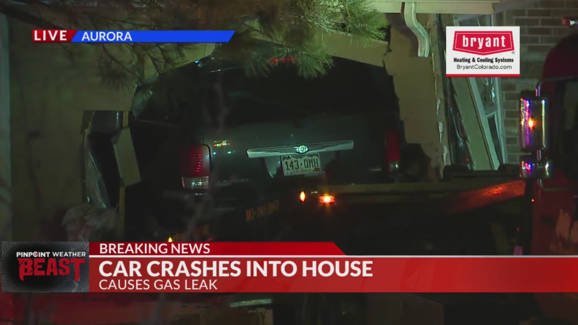 Car crashes into Aurora home, causes gas leak FOX31 Denver
