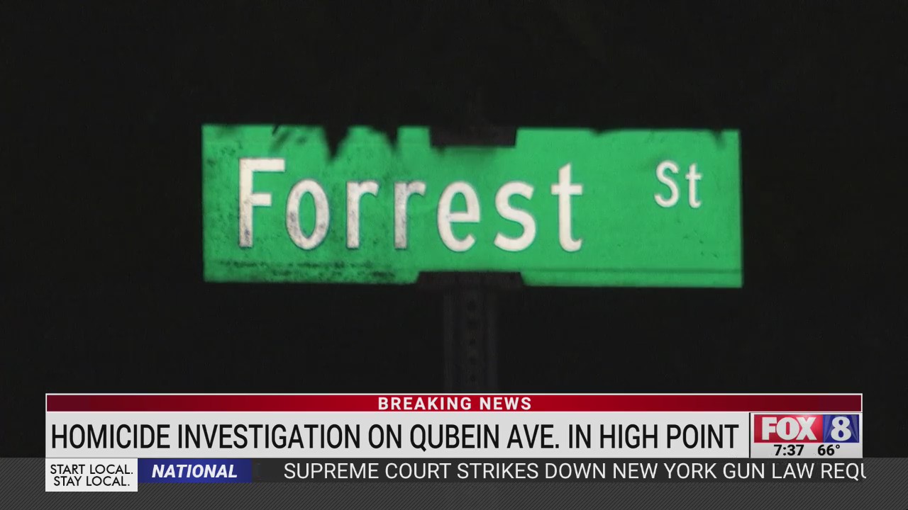 Homicide investigation on Qubein Avenue in High Point – FOX8 WGHP