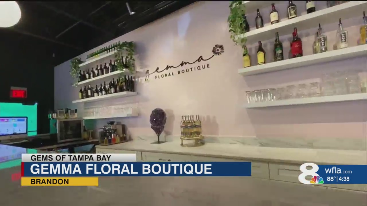 Gems of Tampa Bay Gemma Floral Boutique in Brandon WFLA