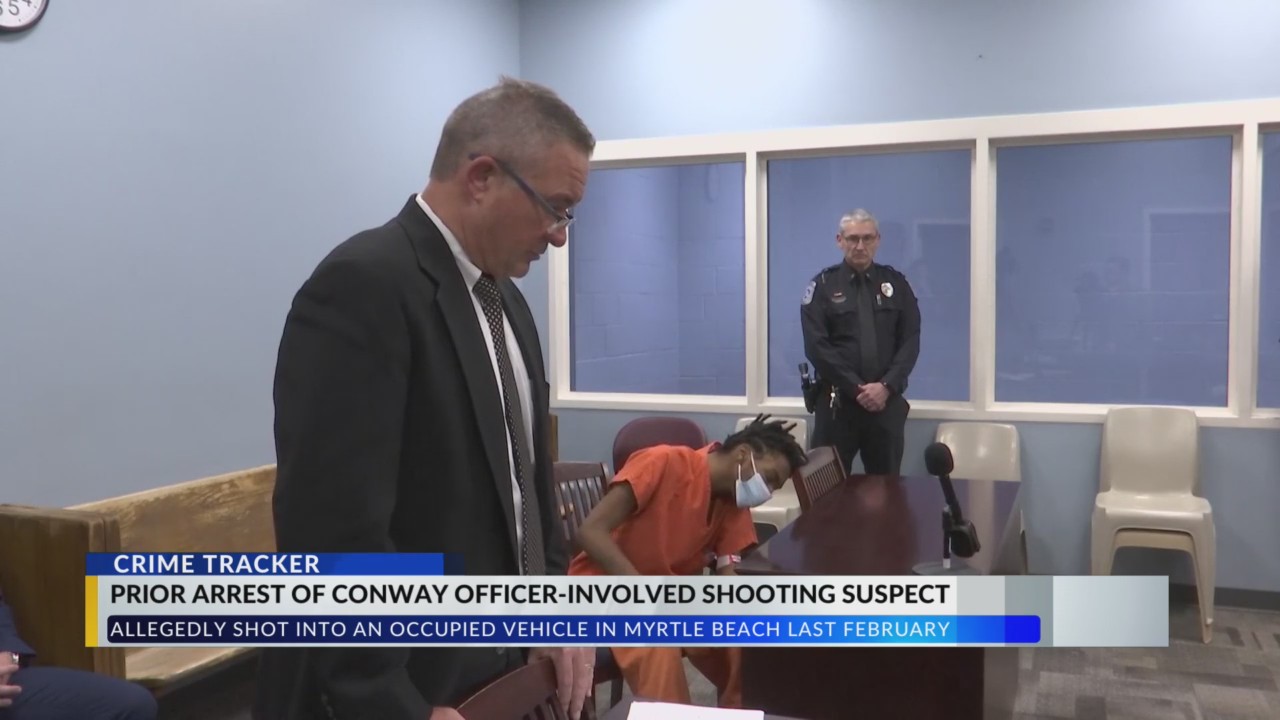 18-year-old accused of shooting at Conway police officer also charged ...