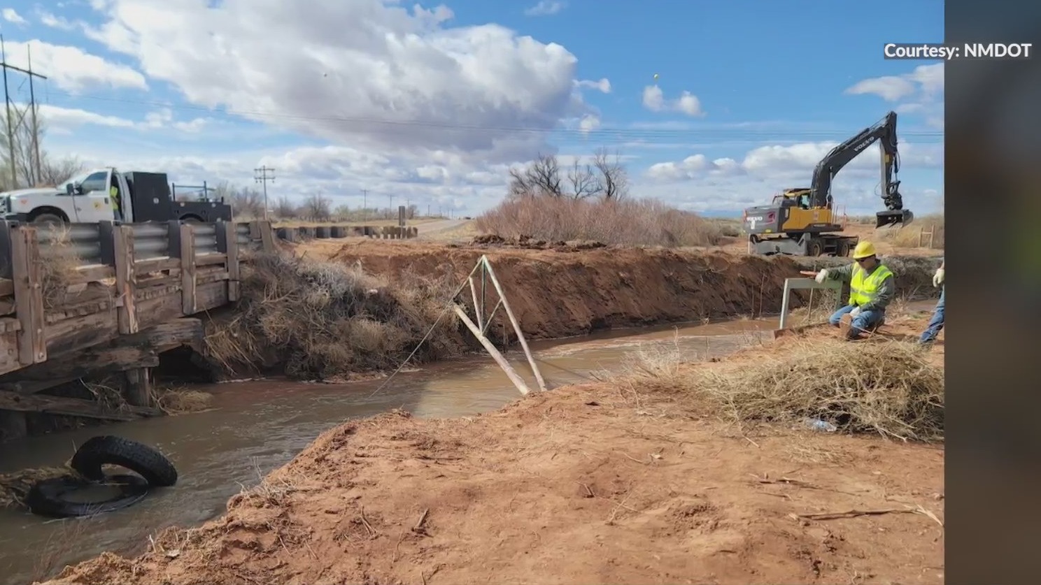 Bridge near Veguita forced to close KRQE NEWS 13 Breaking News