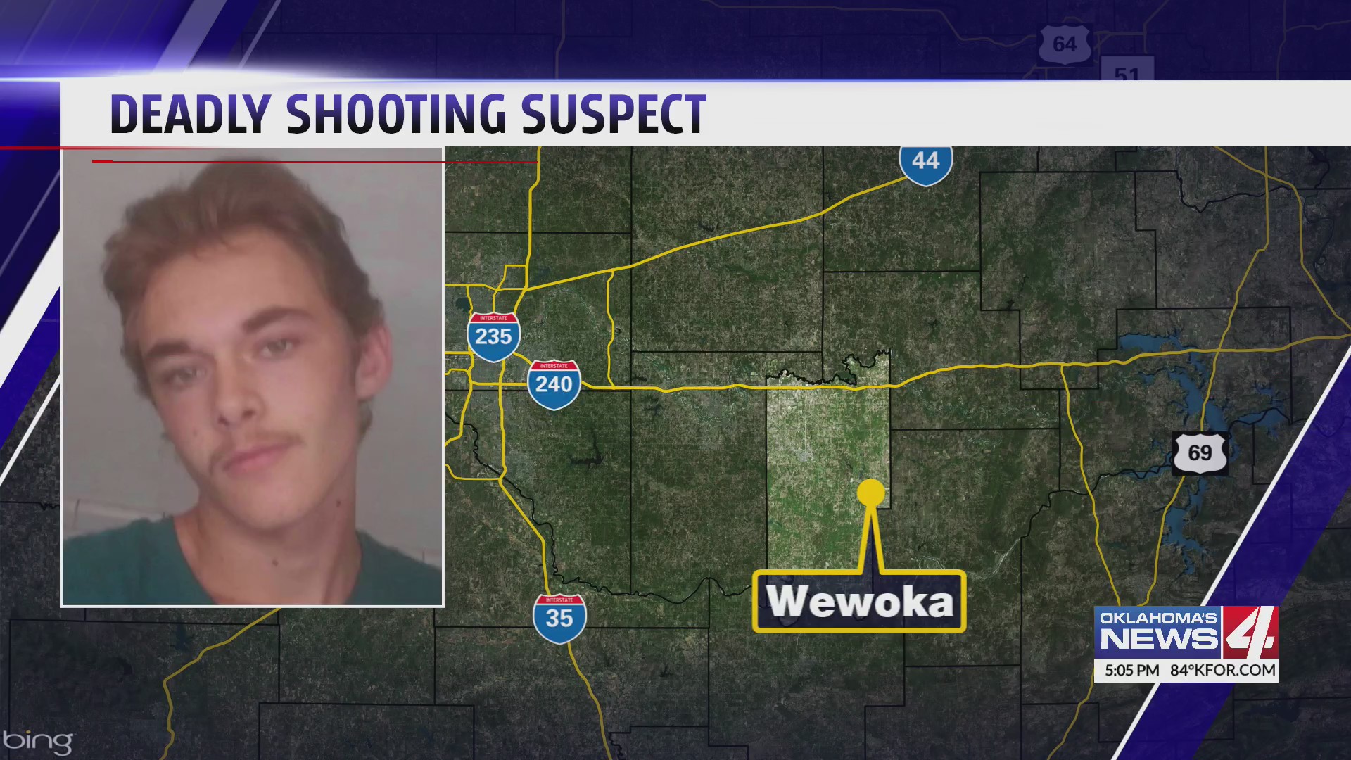 Wewoka deadly shooting suspect Oklahoma City