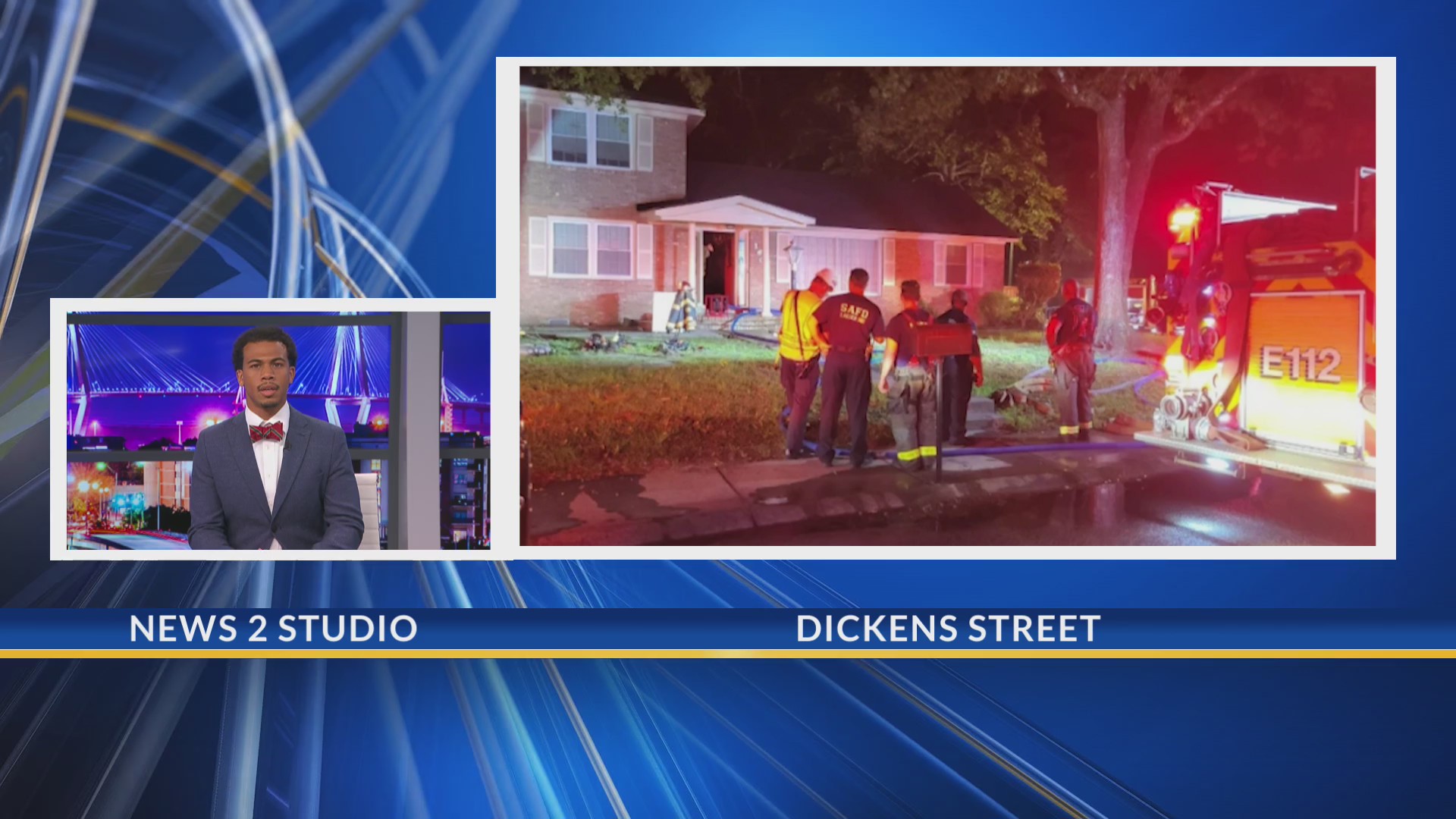 Crews respond to house fire on Dickens Street – WCBD News 2