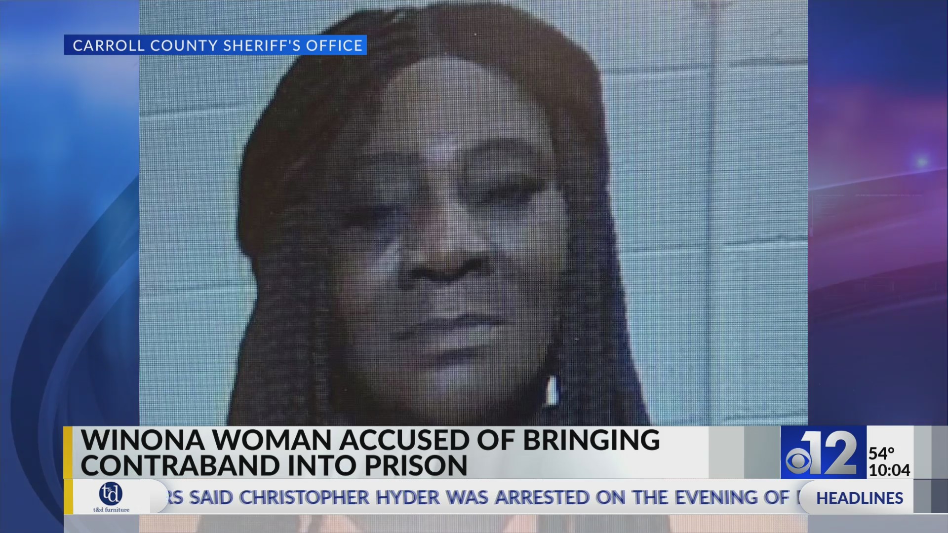 Winona woman accused of bringing contraband into prison WJTV