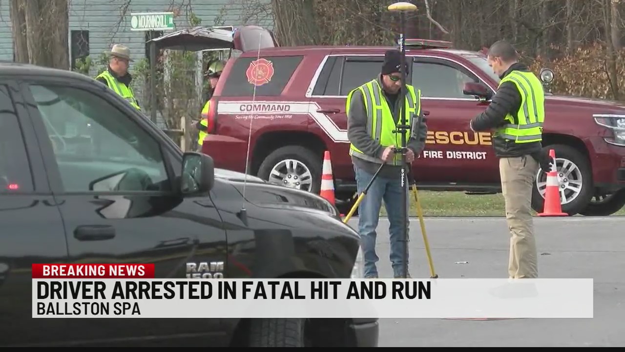 Driver arrested in fatal Ballston Spa hitandrun NEWS10 ABC