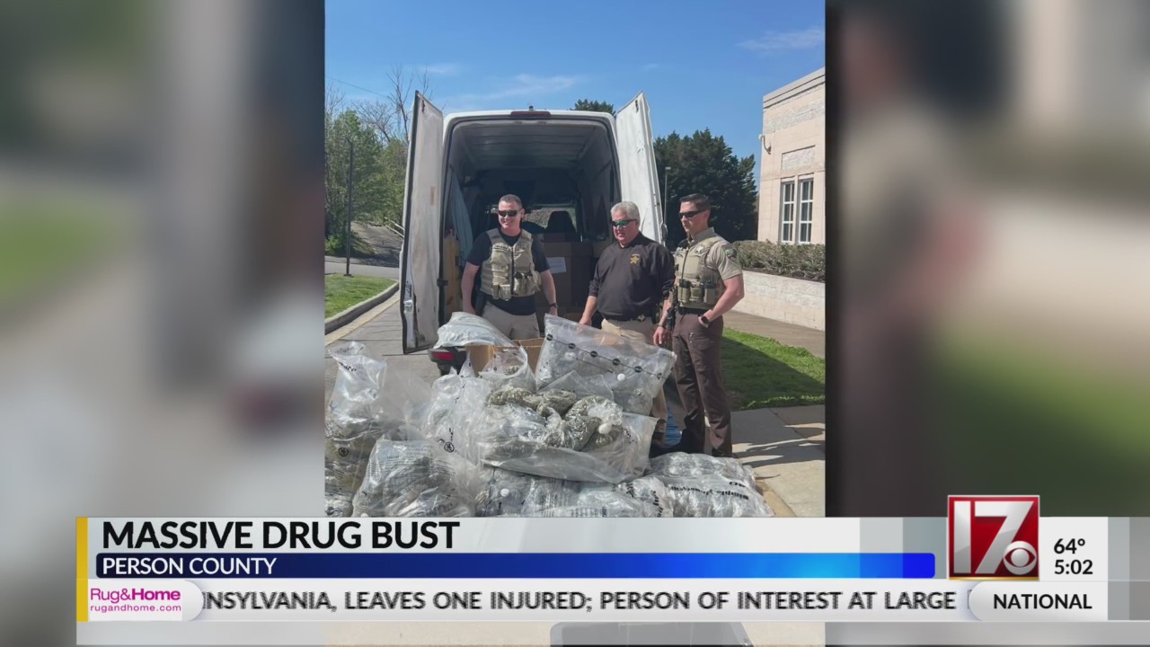 255 pounds of drugs seized after Person County deputy stops vehicle ...