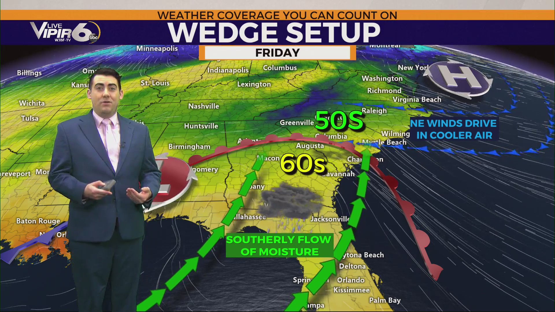 Dry weather continues through Thursday, rain returns Friday – WJBF