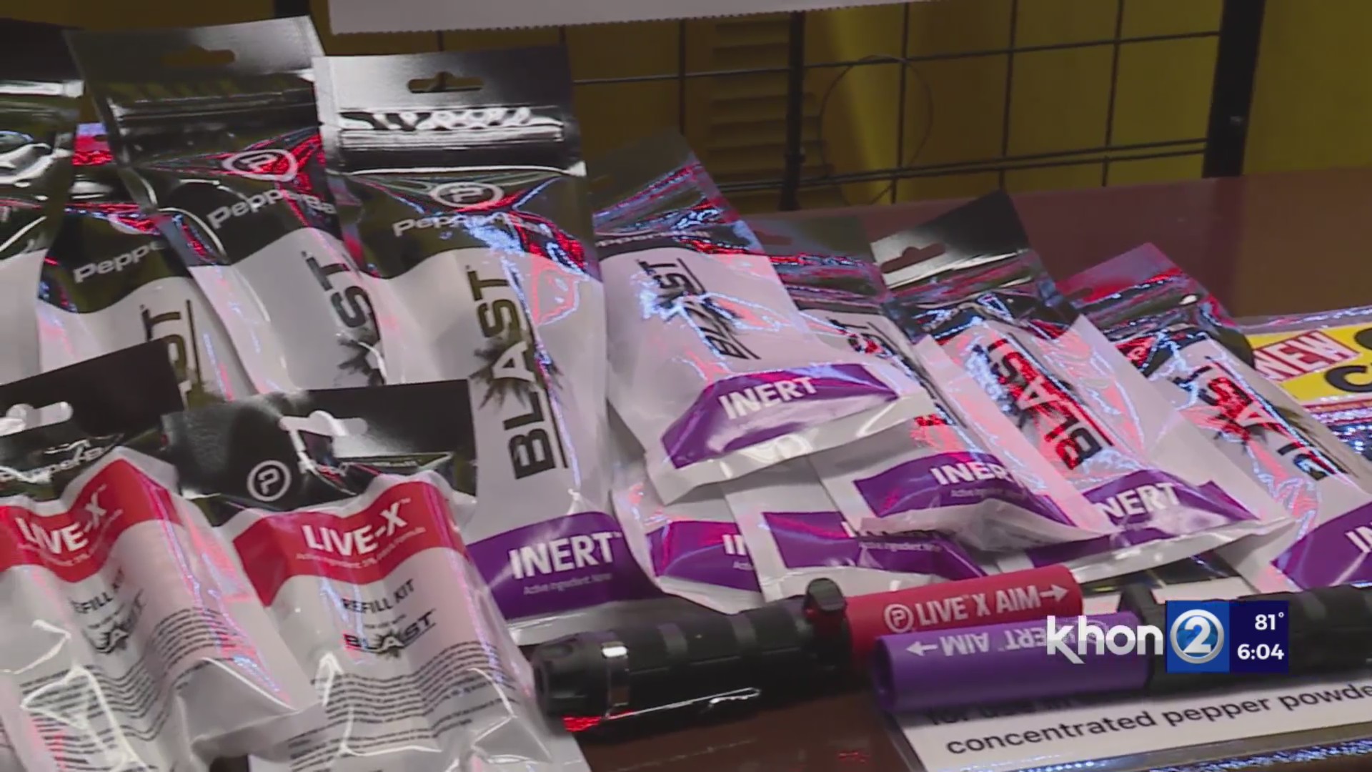 Blast Sticks: Hawaii’s newest non-lethal self-defense hits store ...