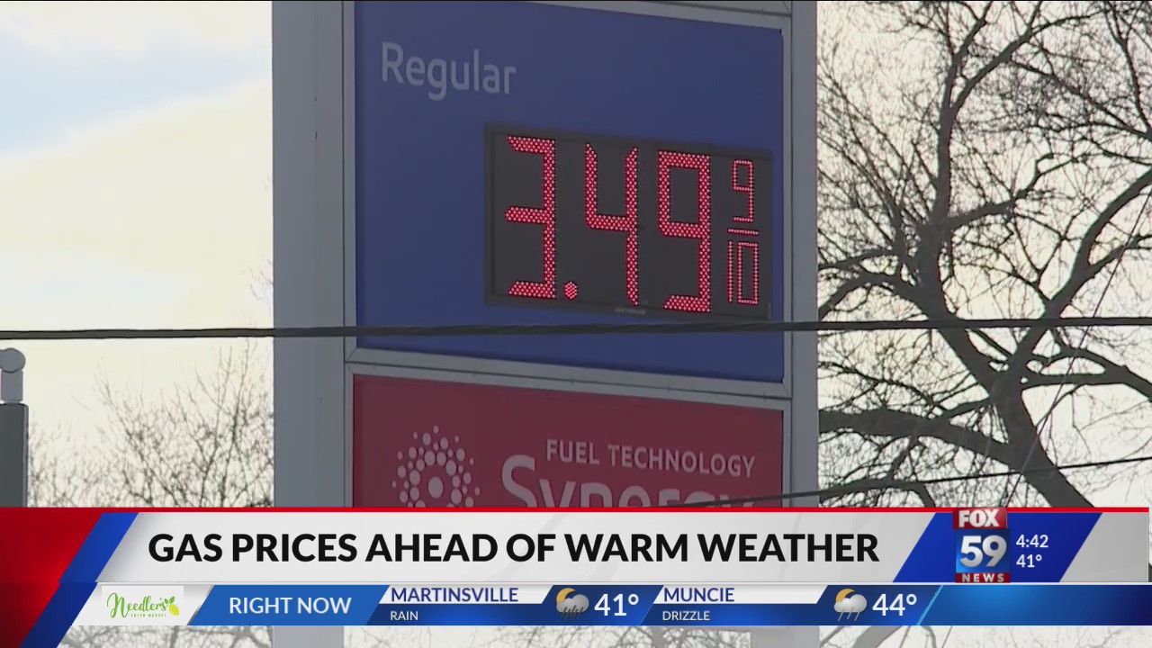 Gas price predictions heading into spring and summer Fox 59