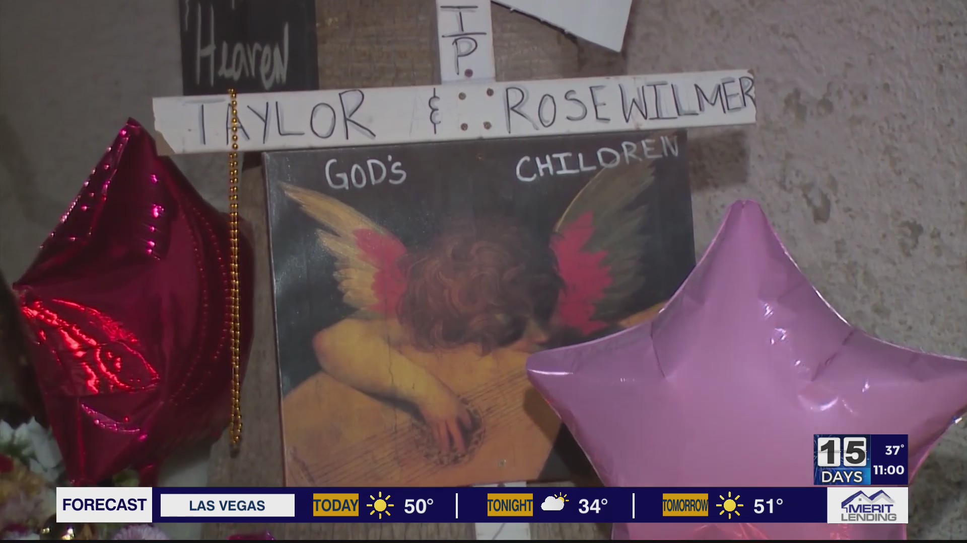 Vigil held for 2 toddlers killed in North Las Vegas car crash – KLAS