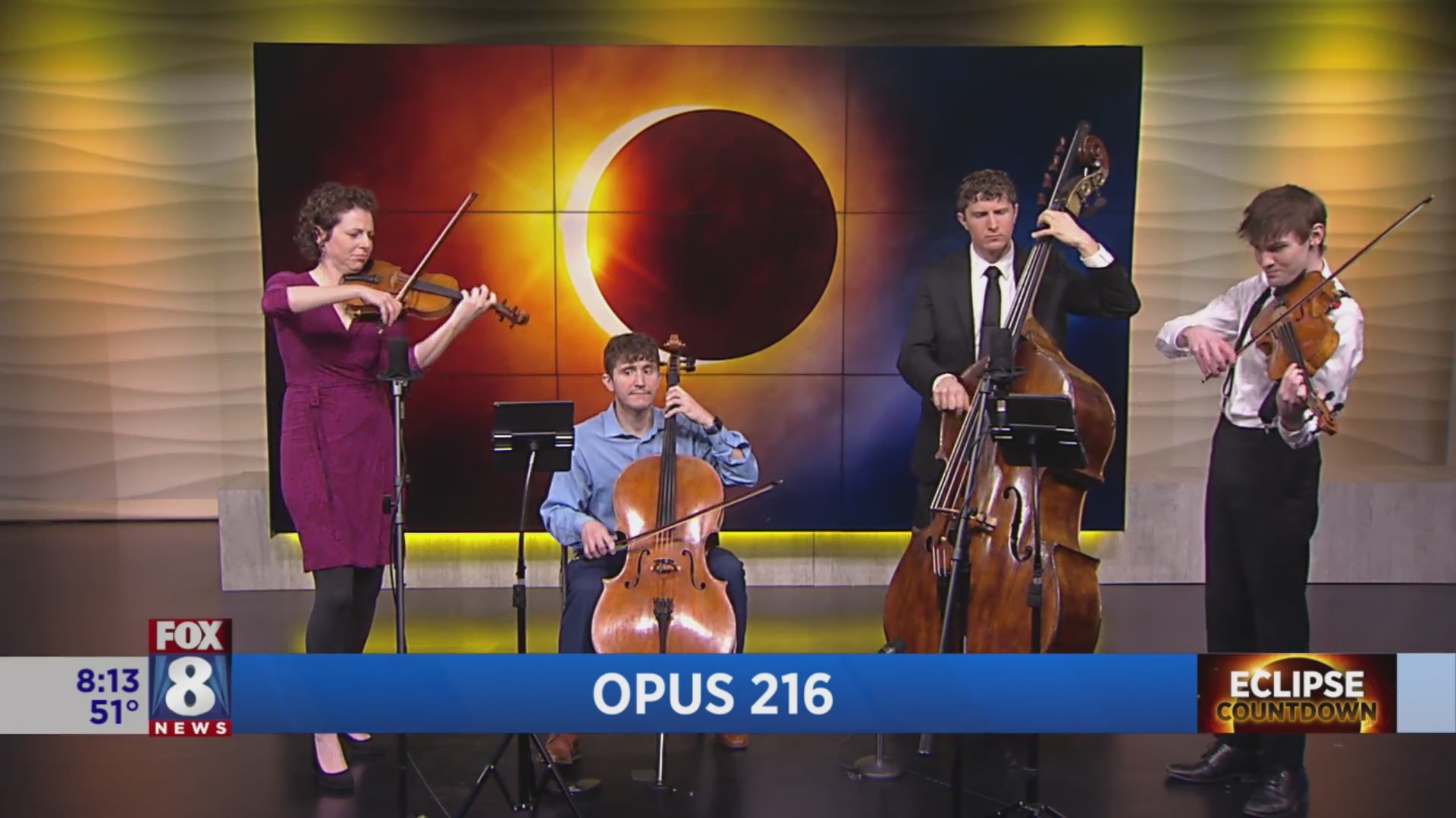 Celebrating the Solar Eclipse with OPUS 216 – Fox 8 Cleveland WJW