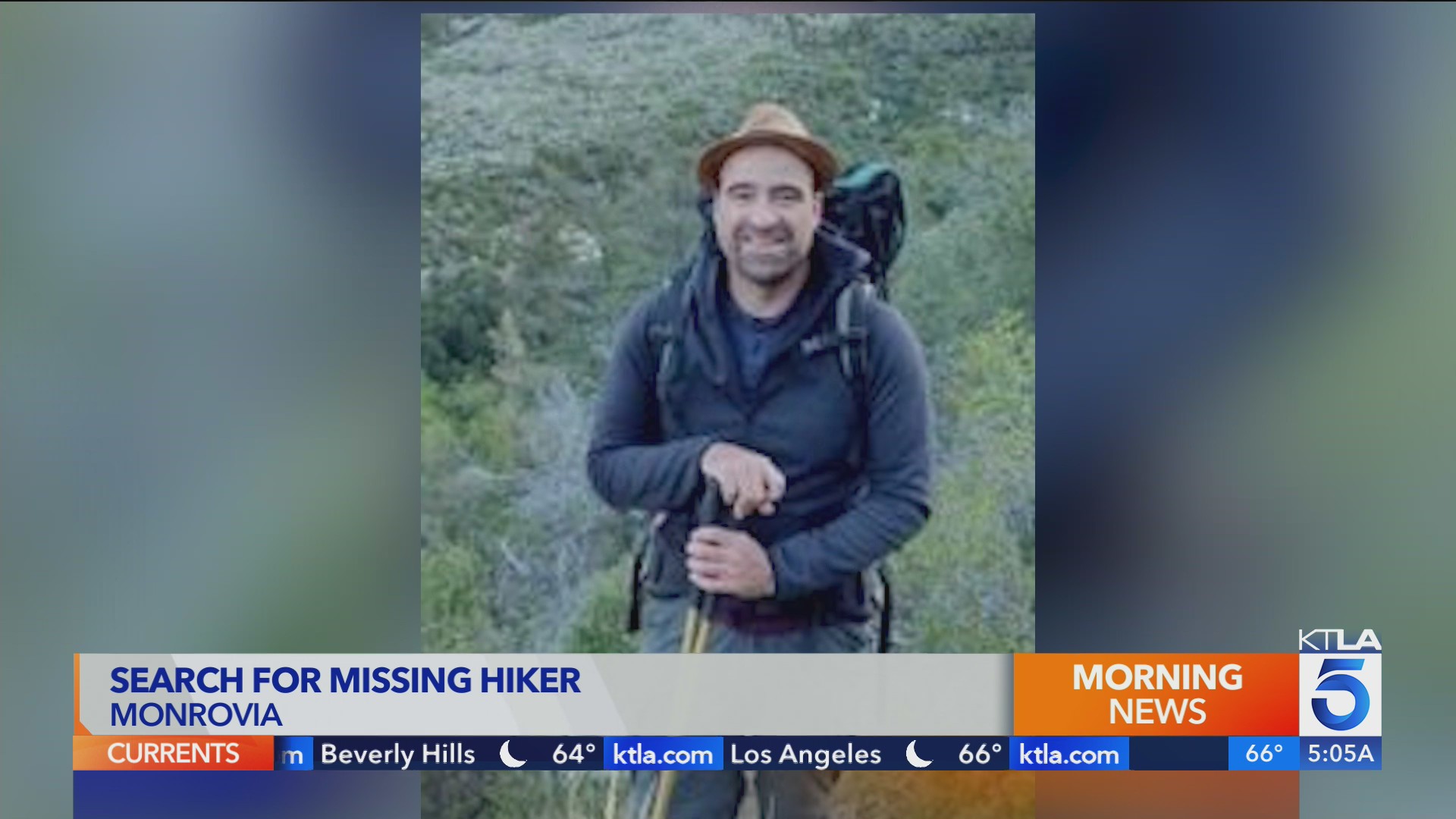 Search for missing hiker in Monrovia continues – KTLA