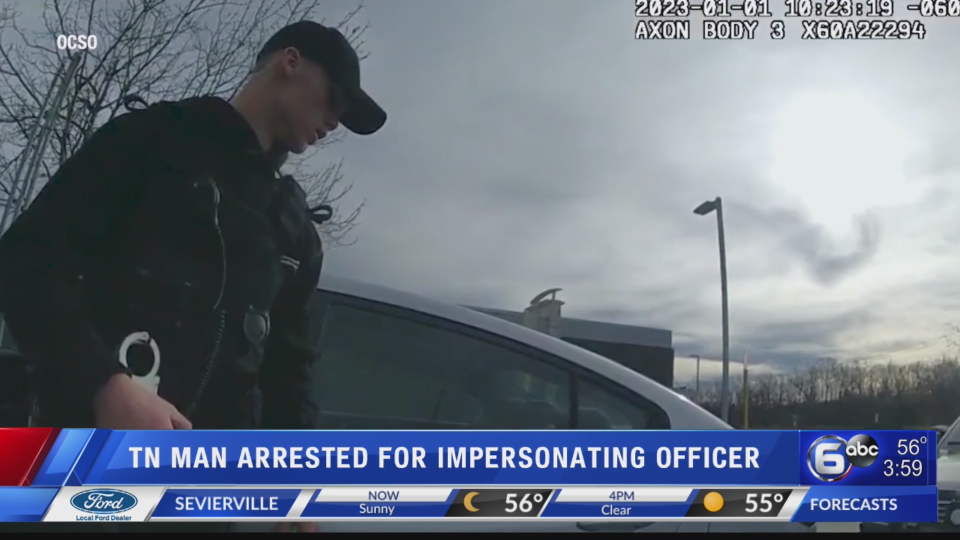 TN Man arrested for impersonating police officer – WATE 6 On Your Side
