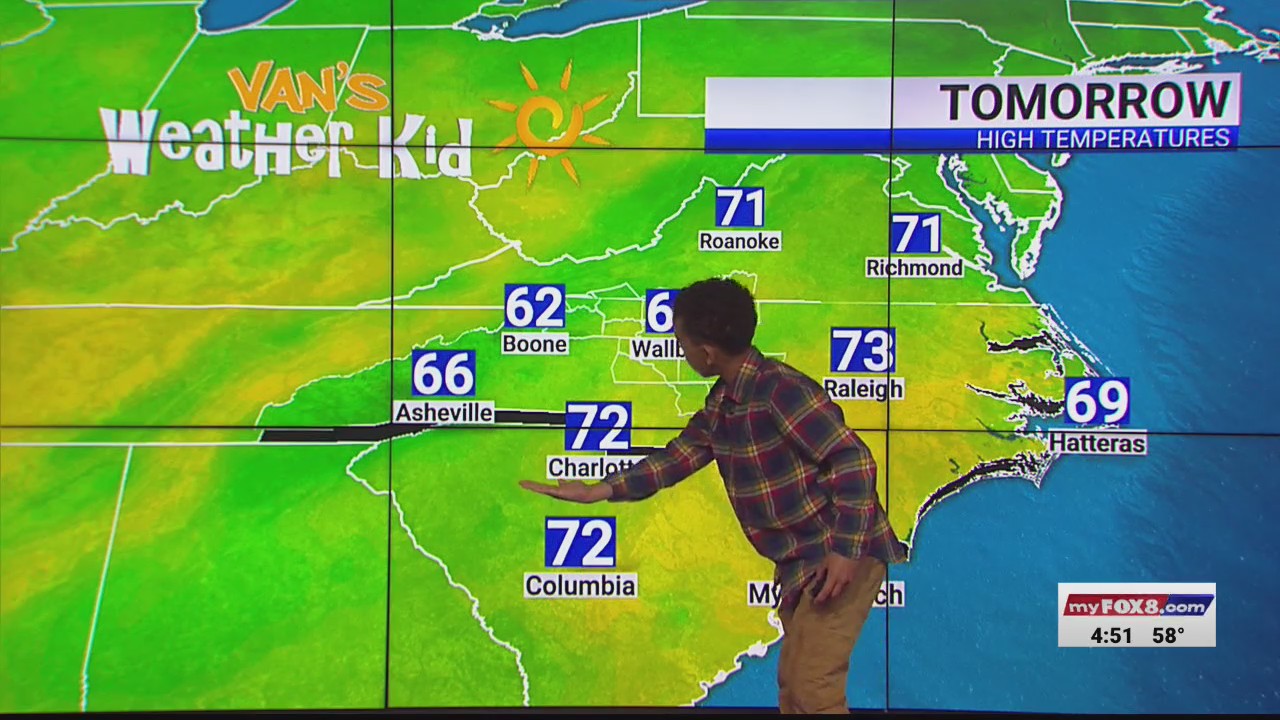 Van’s Weather Kid Paxton Woodard FOX8 WGHP