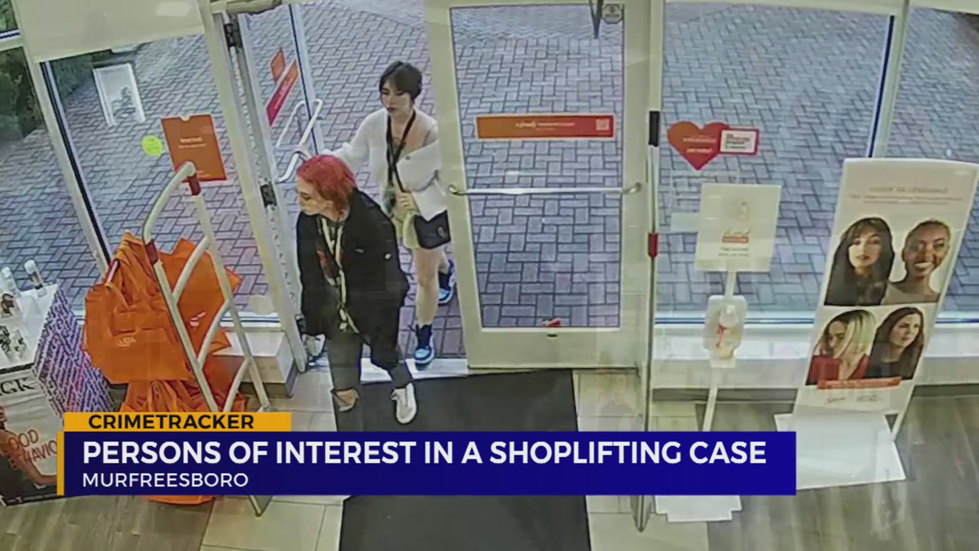 Murfreesboro police trying to ID persons of interest in shoplifting ...