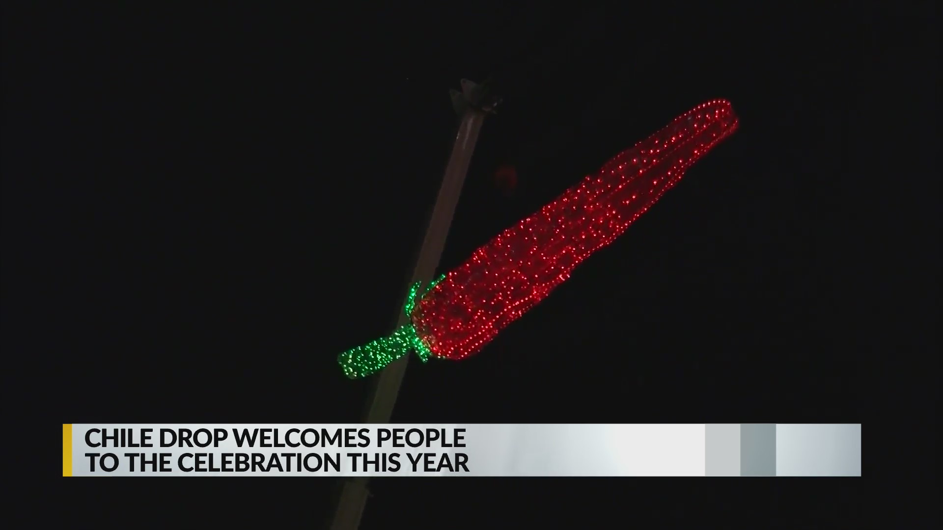 Las Cruces Chile Drop will return to ring in the new year KRQE NEWS