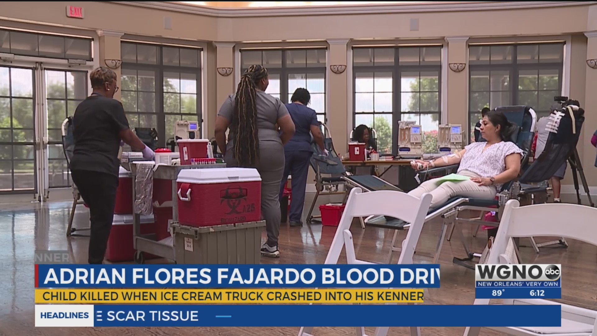 Blood drive held for 12-year-old Kenner boy killed by ice cream truck ...