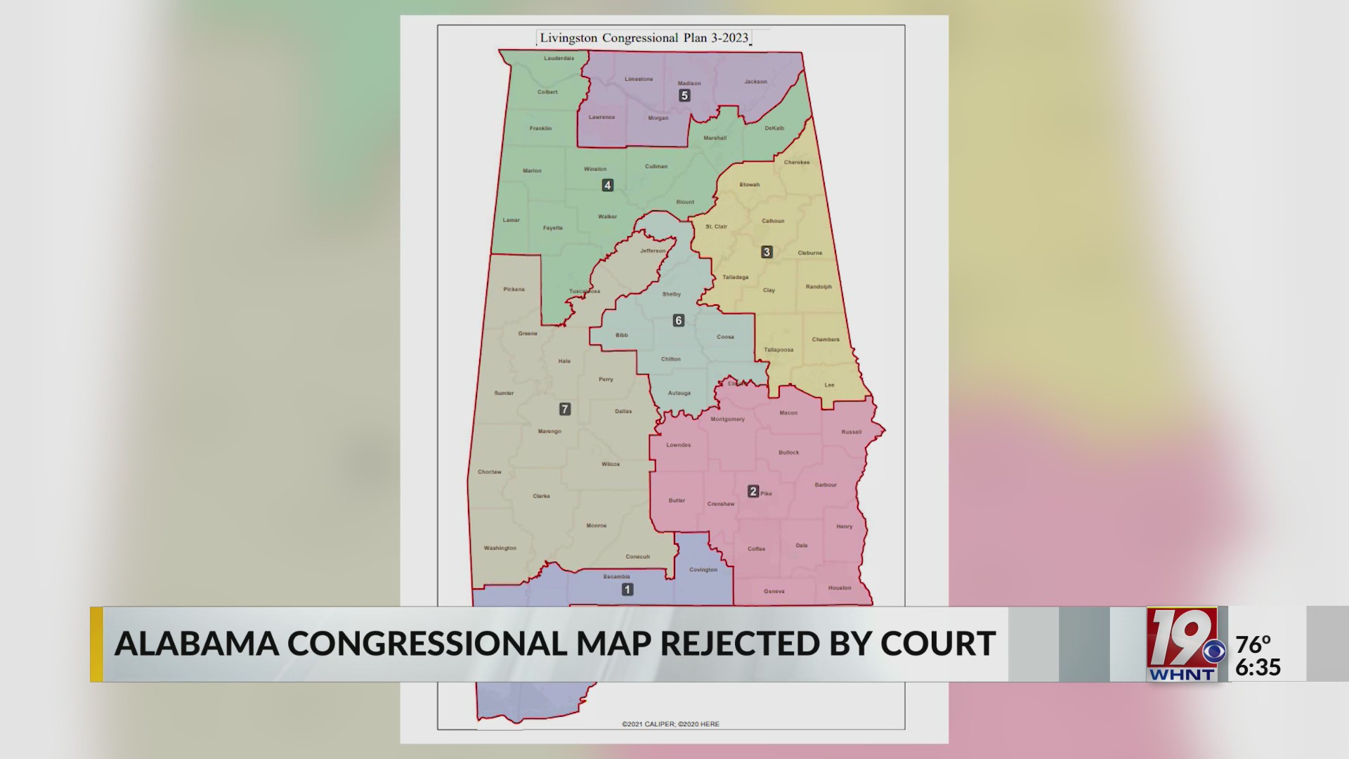 Court Rejects Alabama’s Congressional Map, Orders Redrawing | September ...