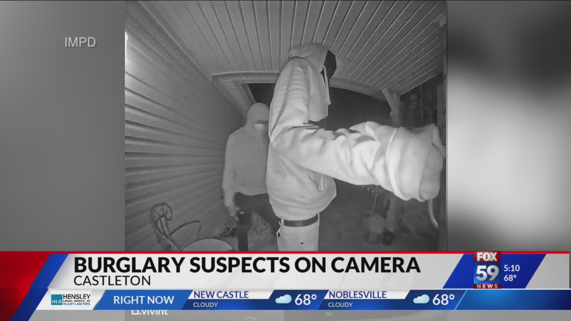 5 Castleton burglary suspects caught on camera Fox 59