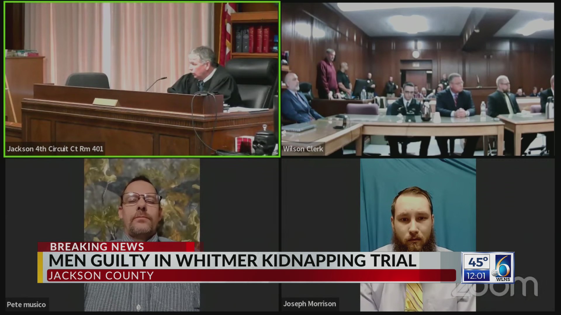 Men Guilty In Whitmer Kidnapping Trial Wlns 6 News Men Guilty In Whitmer Kidnapping Trial Wlns 6 News