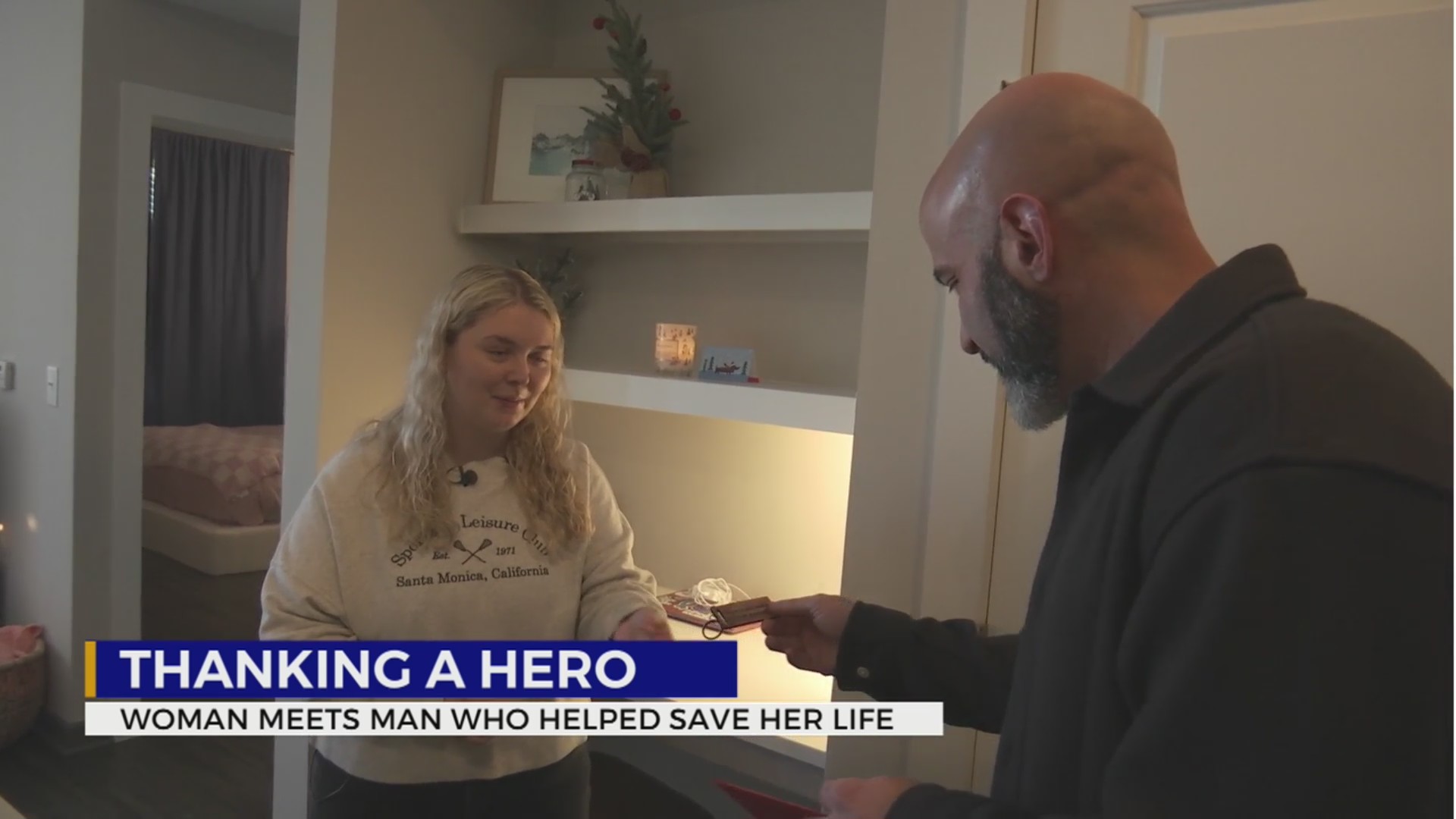 Woman Meets Man Who Helped Saver Her Life Wkrn News 2