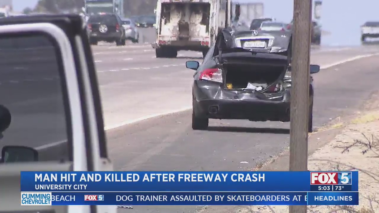 Man Hit, Killed On Freeway – FOX 5 San Diego & KUSI News