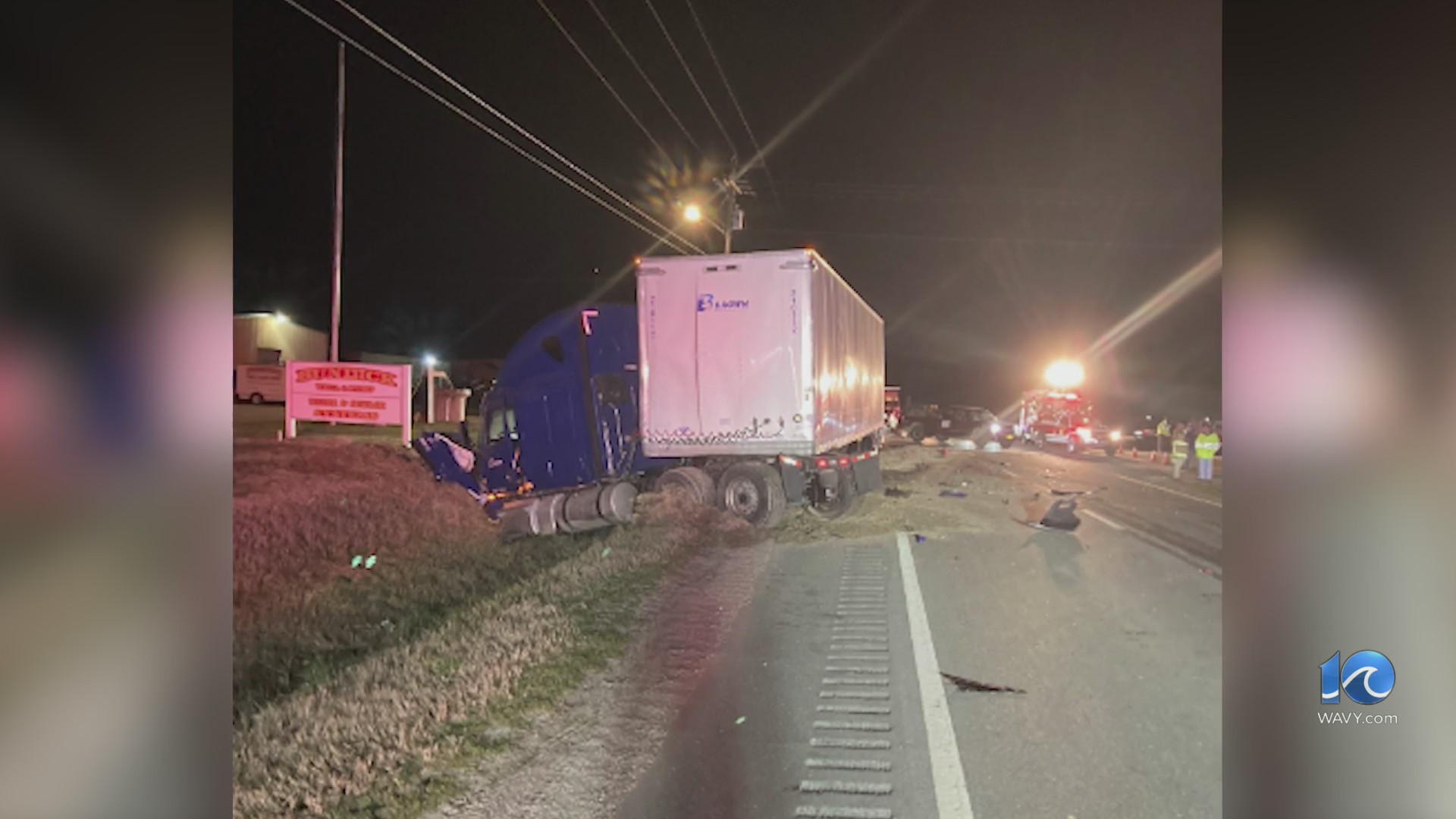 VSP: Four-vehicle crash in Accomack County leaves one dead – WAVY.com