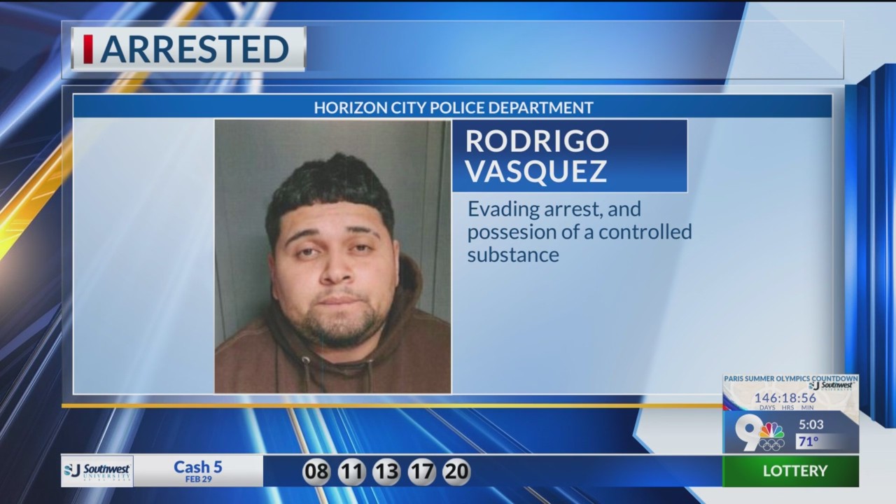 Man out on bond arrested after evading police and possessing drugs ...