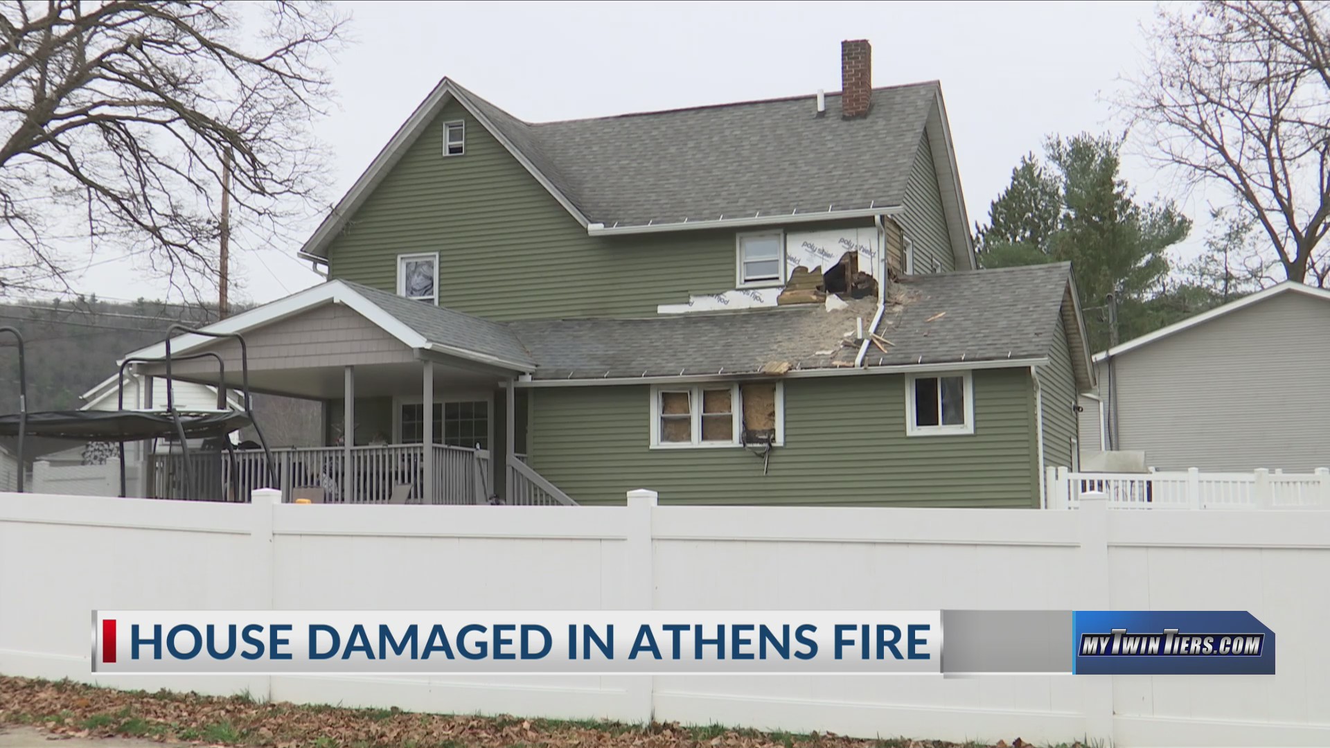 House damaged in Athens fire – WETM – MyTwinTiers.com