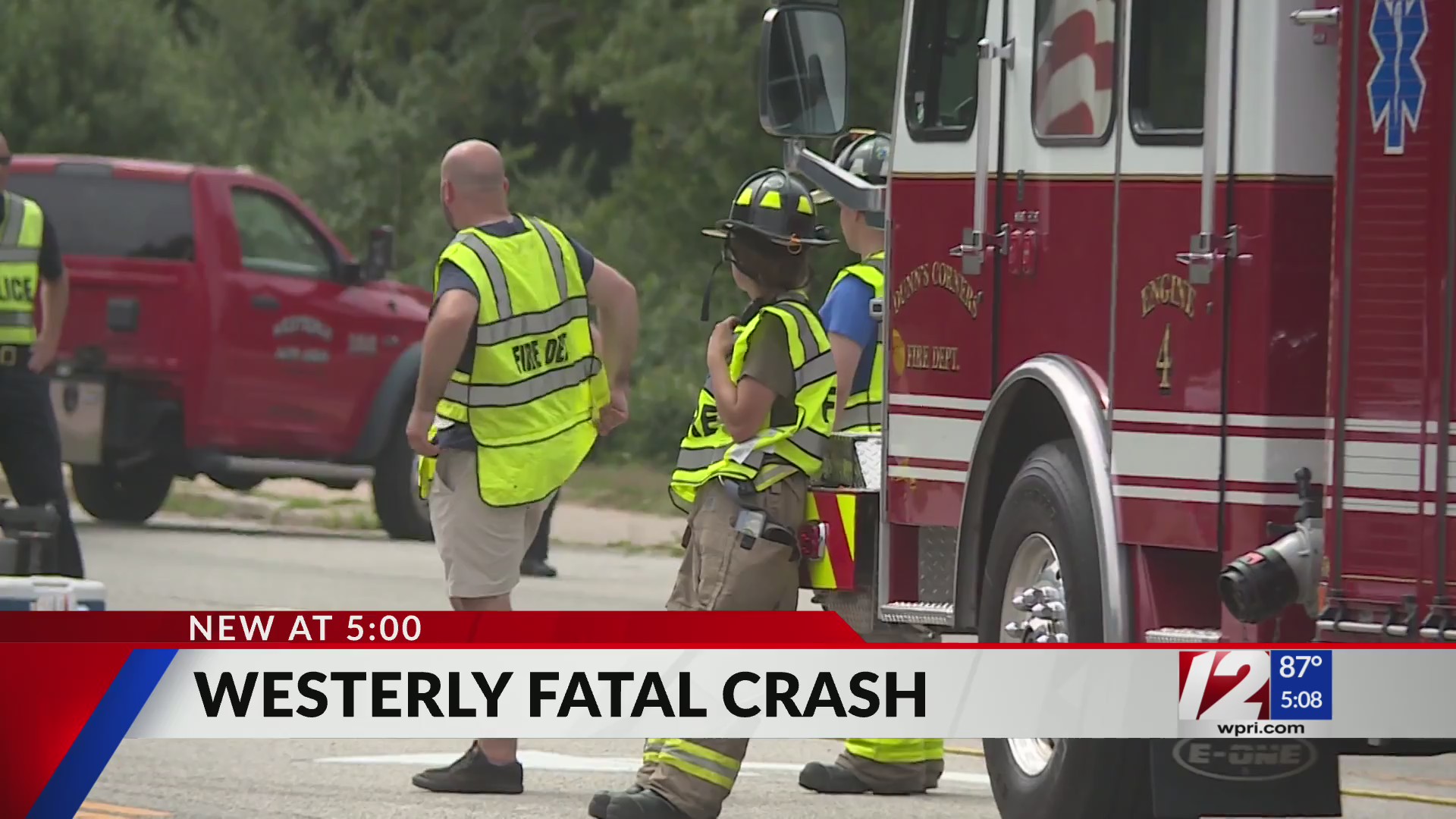 Woman killed in Westerly car crash