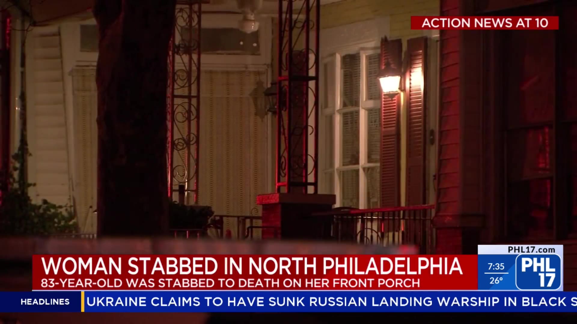 83-year-old Woman Stabbed To Death On Porch Of North Philadelphia Home ...